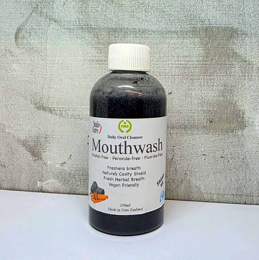 Smile Care - Activated Charcoal Mouthwash